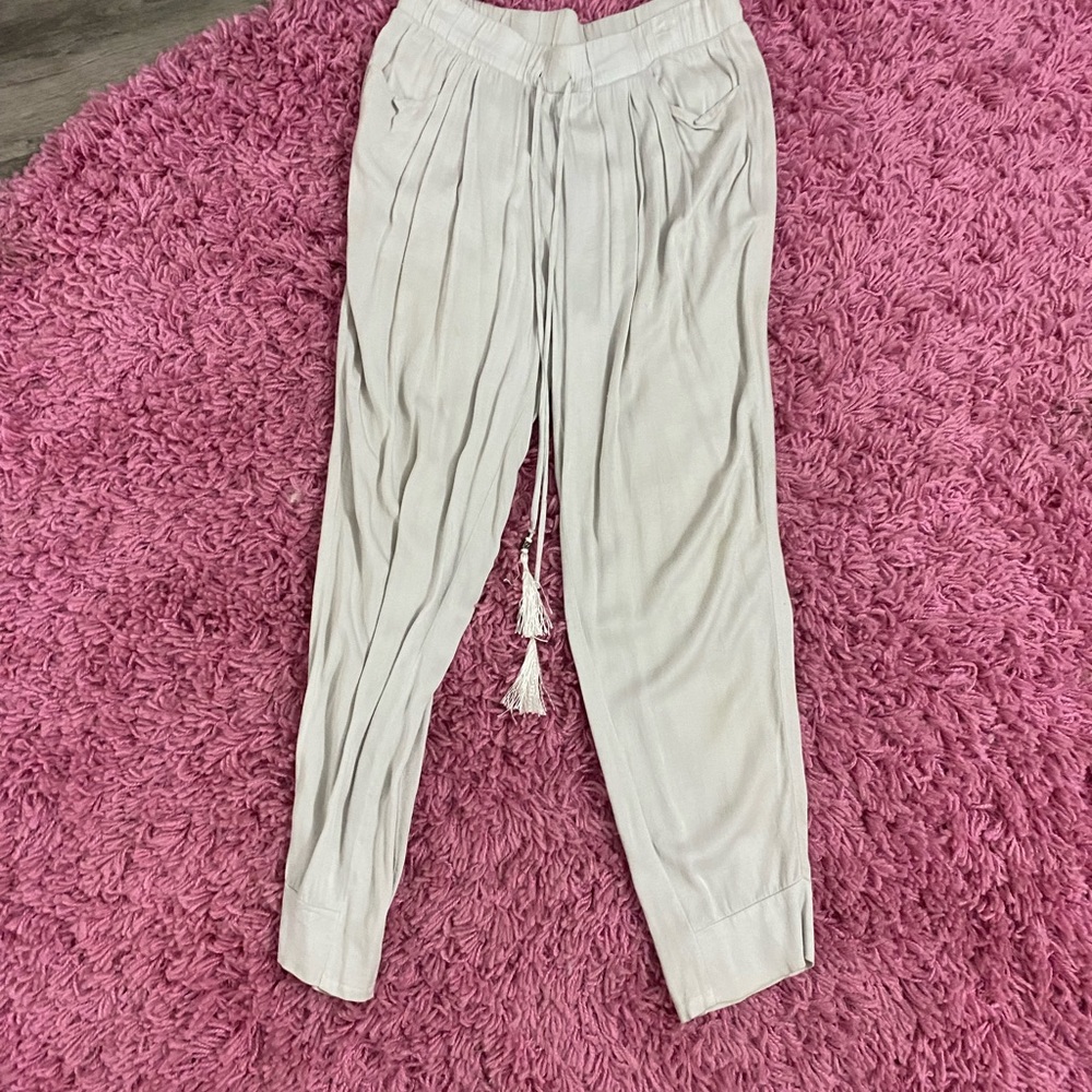 Young fabulous, and broke gray joggers
